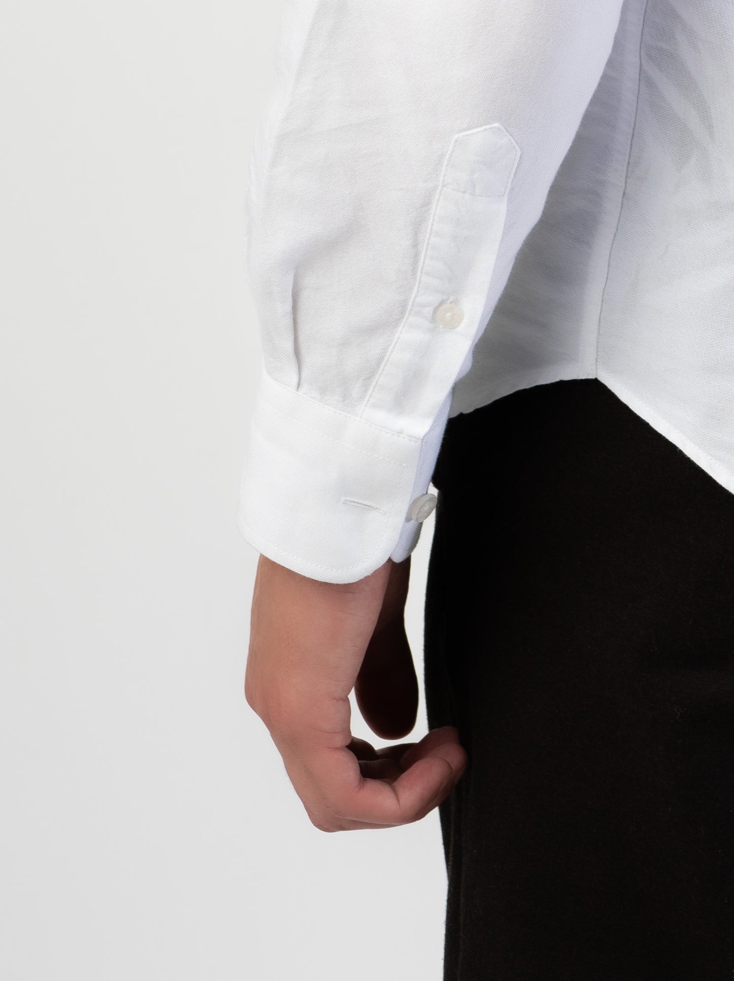 Popover Dress Shirt White